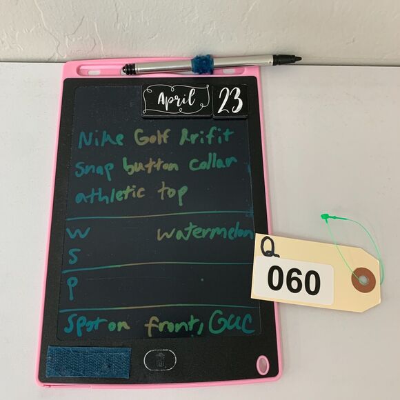 Nike Golf Top Women S Small Watermelon Dri Fit Snap Button Collar Athletic Shirt - Picture 11 of 12